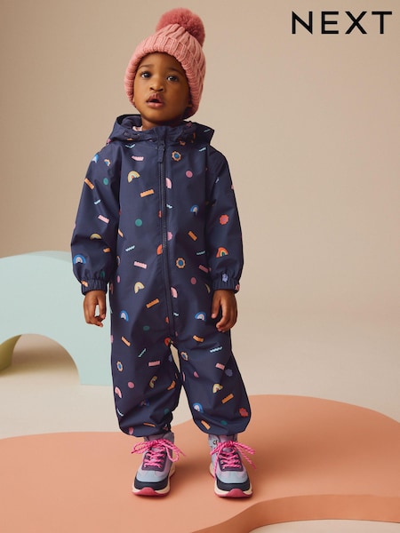 Navy Character Waterproof Puddlesuit (3mths-7yrs) (E25115) | CA$59 - CA$70