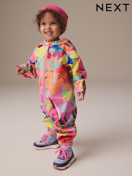 Bright Waterproof Hooded Puddlesuit (3mths-7yrs) (E25117) | CA$56 - CA$67