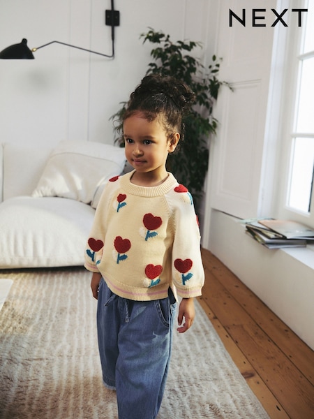 Yellow 100% Cotton Jumper and Trousers Set (3mths-7yrs) (E25171) | R$ 265 - R$ 305