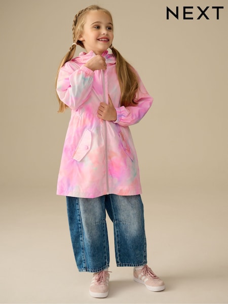 وردي طباعة شكل رخام - Shower Resistant Cagoule Jacket (3-16yrs) (E25193) | ‏122 د.إ.‏ - ‏ 152‏ د.إ.