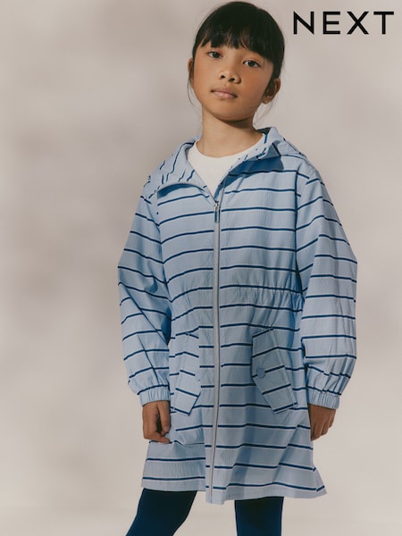 פסים כחולים - Shower Resistant Cagoule Jacket (3-16yrs) (E25195) | ‏105‏₪ - ‏122‏ ₪