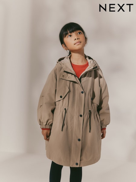 صخري - Shower Resistant Waisted Cagoule Jacket (4-12yrs) (E25197) | ‏173 د.إ.‏ - ‏ 193‏ د.إ.