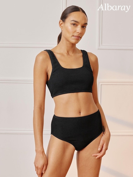 Albaray Rib Black Bikini Top (E25313) | LEI 209