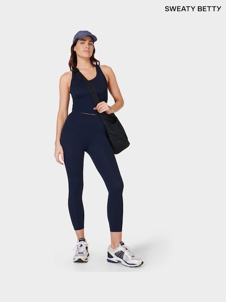 Sweaty Betty Light Blue 7/8 Length All Day Active Leggings (E25340) | €92
