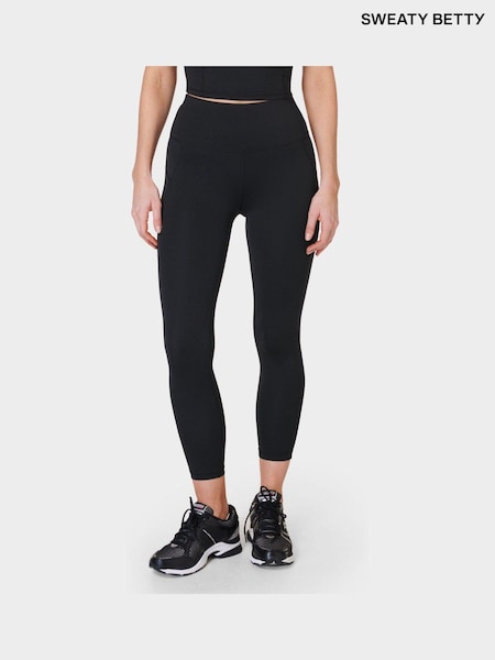 Sweaty Betty Black All Day Active 7/8 Leggings (E25359) | €83