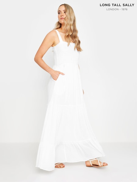 Long Tall Sally Shir Tie Maxi Dress (E25610) | €54