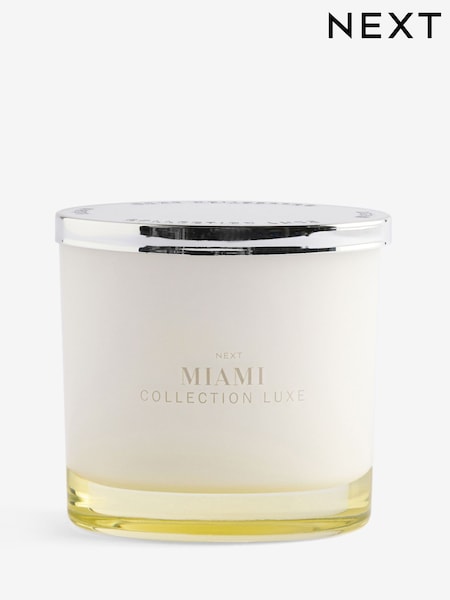 Yellow Collection Luxe Miami Luxury Fragranced Candle (E25885) | €18