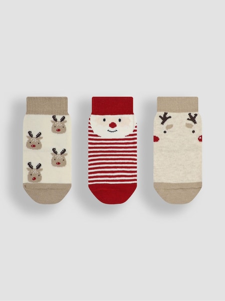 JoJo Maman Bébé 3-Pack Christmas Socks (E26013) | 15 €