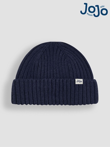 JoJo Maman Bébé Navy Rib Hat (E26015) | €20