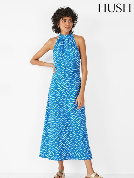 Hush Blue Eliza Midi Dress (E26118) | €37