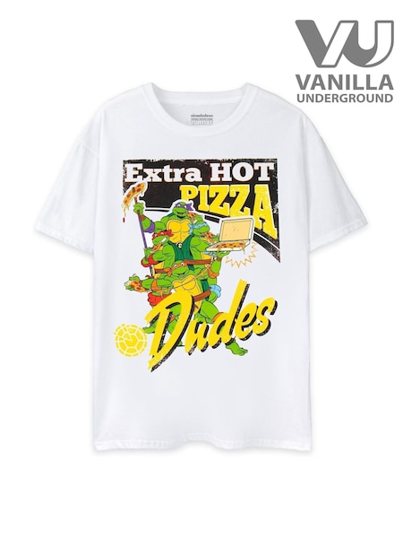 Vanilla Underground White Mens Licensed T-Shirt (E26143) | ₪132