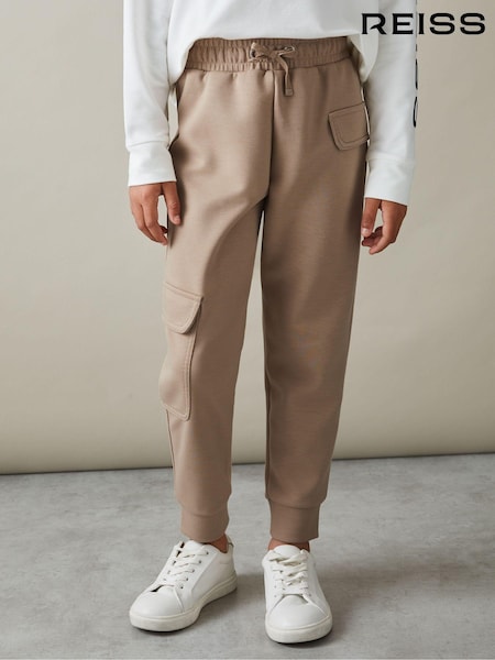 Reiss Amina Drawstring Pocket Detail Tapered Joggers (E26485) | 60 €