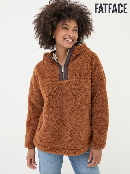 FatFace Millie Brown Overhead Fleece (E26811) | €52.50
