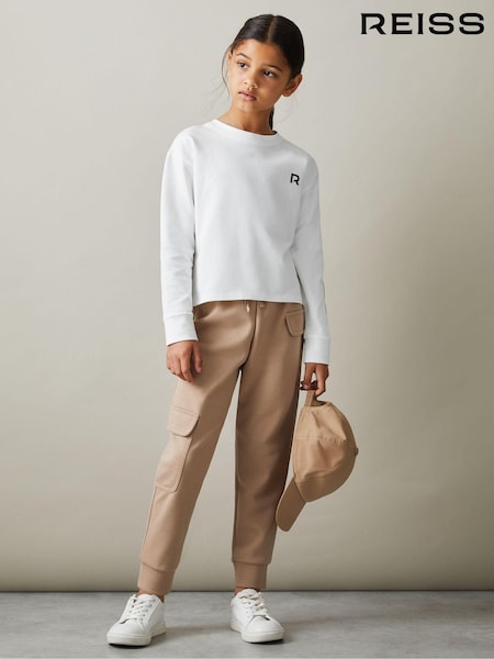 Reiss Maggie Logo Crew Neck Sweat Top (E27134) | 25 €