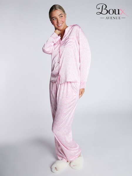 Boux Avenue Luxe Satin Pyjama Set (E27346) | AED140