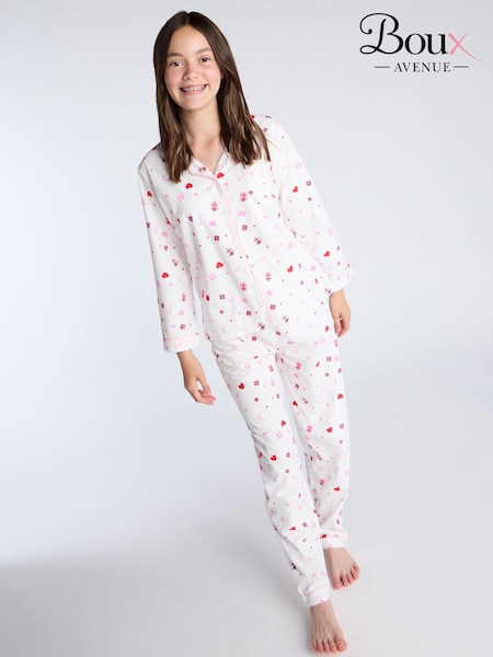 Boux Avenue Kids Fleece Pyjamas in a Bag (E27349) | €10