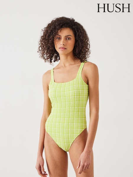 Hush Green Lola Stripe Scoop Swimsuit (E27413) | €50