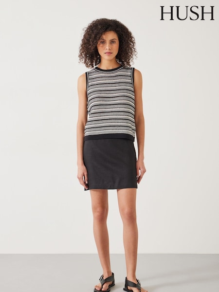 Hush Black Sunny Mini  Skirts (E27428) | €37