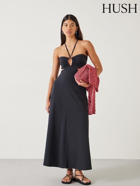 Hush Black Jemma Jersey Beach Dress (E27430) | €105