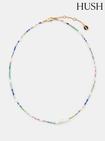 Hush Maura Glass Bead Necklace (E27456) | 158 LEI