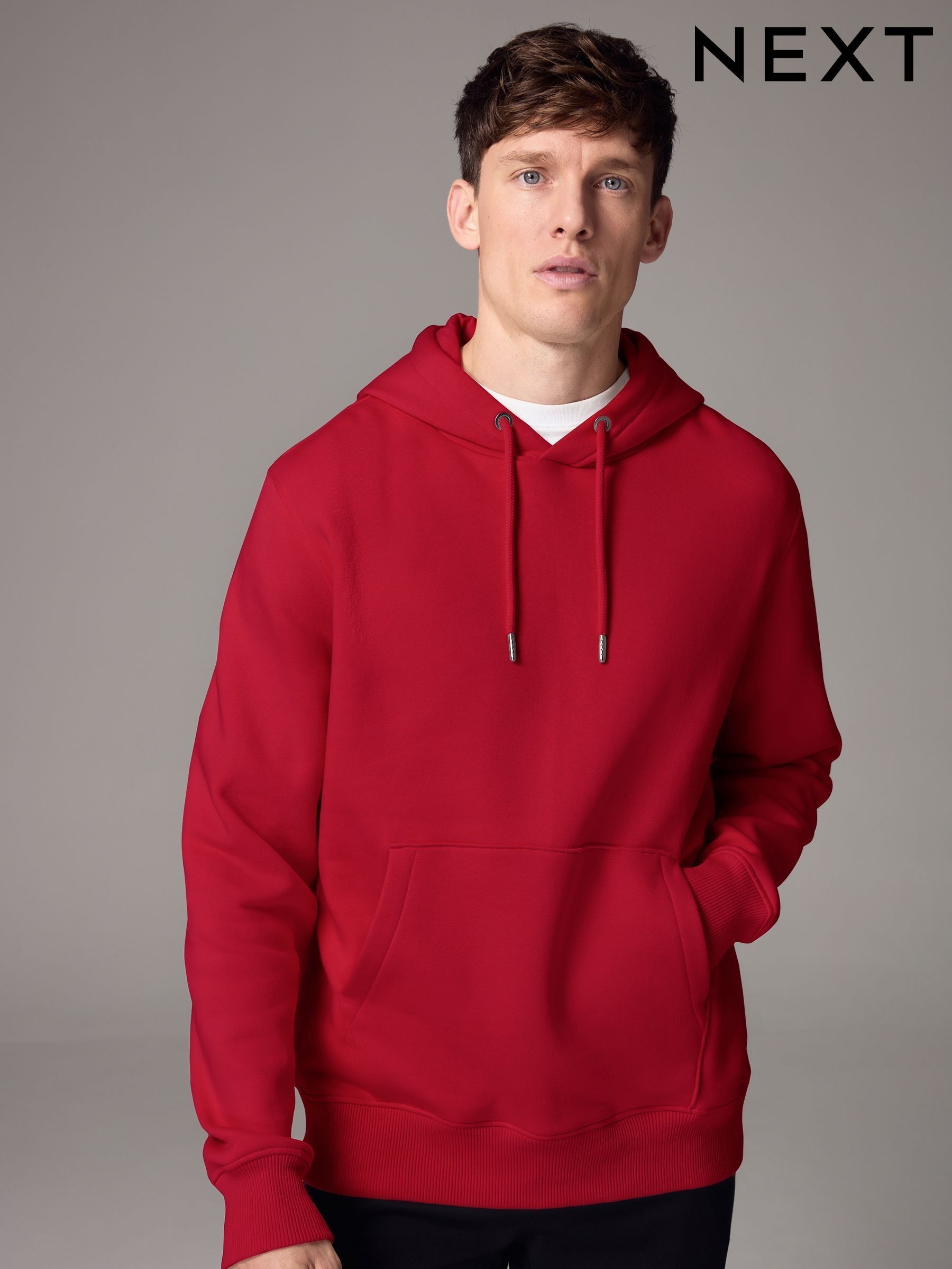 Next red hoodie best sale