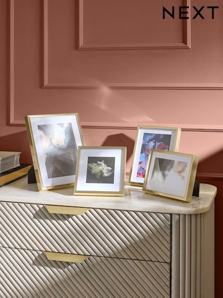 Set of 2 Gold Hadley Photo Frames (E27765) | €9 - €16