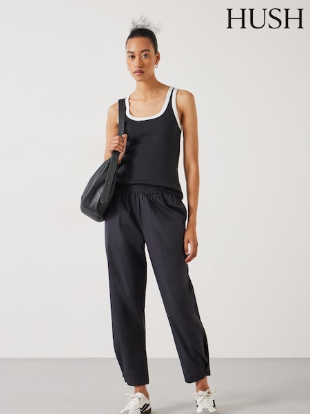 Hush Cotton Poplin Easy 100% Cotton Trousers (E27784) | €102