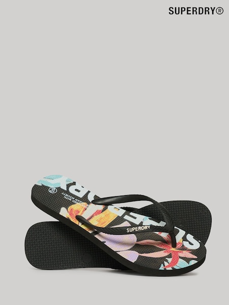 Superdry Orange Logo Vegan Flip Flops (E27798) | €25