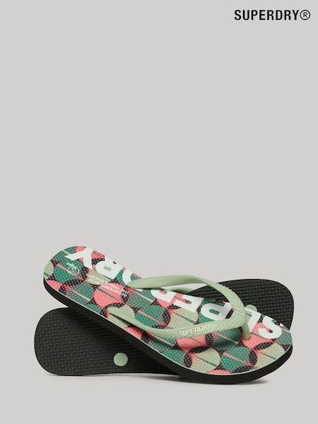 Superdry Orange Logo Vegan Flip Flops (E27800) | €30
