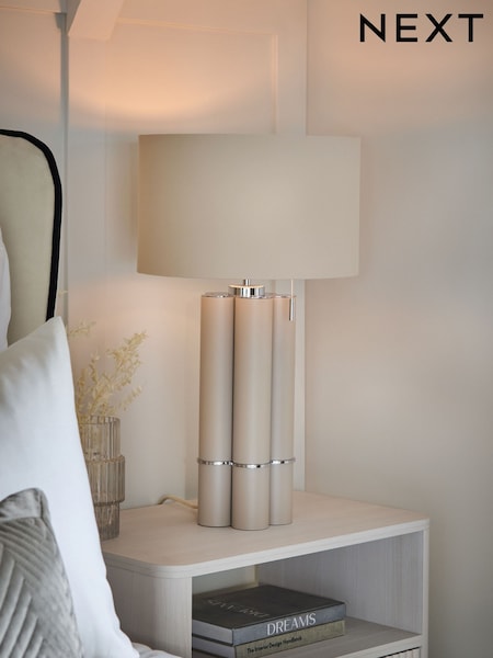 Light Grey Camford Table Lamp (E27990) | €131