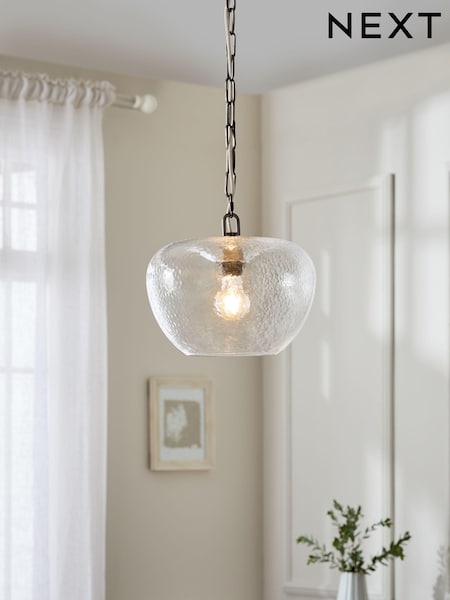 Brass Chester Pendant Ceiling Light (E27995) | €99
