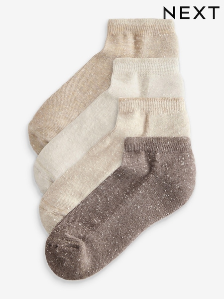 Neutral Neppy Cushion Sole Socks 4 Pack (E28043) | €14.50
