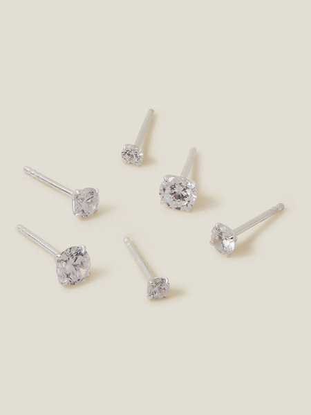 Accessorize Crystal Studs Earrings 3 Pack (E28086) | € 24