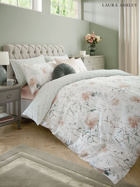 Laura Ashley Pallington Bloom Duvet 100% Cotton Cover and Pillowcase Set (E28147) | €73 - €132