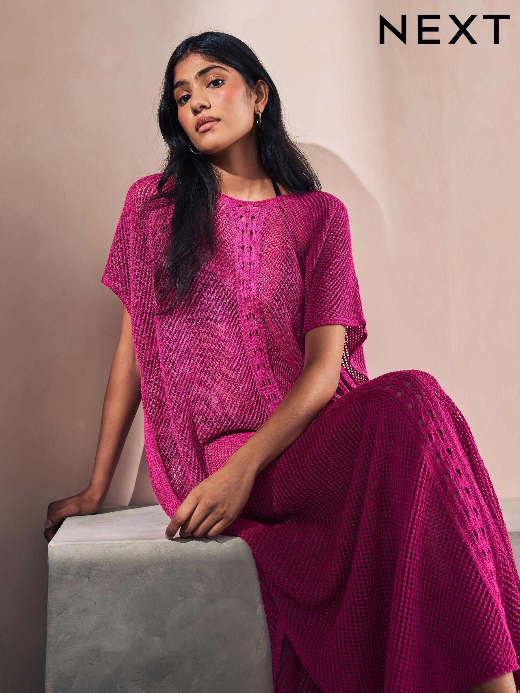 Women s Sale Cover Ups Pink Beachwear Swimwear Next Luxembourg