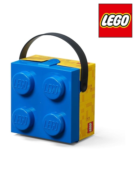 LEGO Blue Lunch Box with Handle Portable Storage Box (E28354) | €26