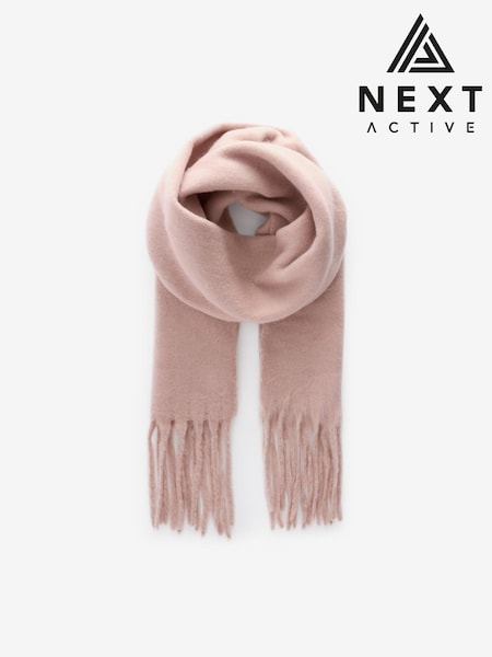 ורוד מעורפל - Heavyweight Blanket Scarf (E28433) | ‏67‏₪
