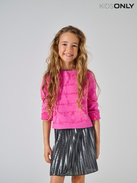 ONLY KIDS Shiny Pleated Skirt (E28649) | 89 LEI