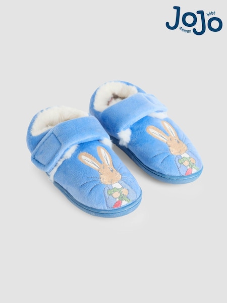JoJo Maman Bébé Blue Peter Rabbit Slipper Shoes (E28716) | €28
