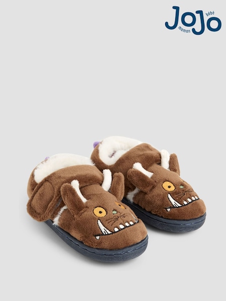 Jojo Maman Bébé Brown The Gruffalo Slipper Shoes (E28717) | €28