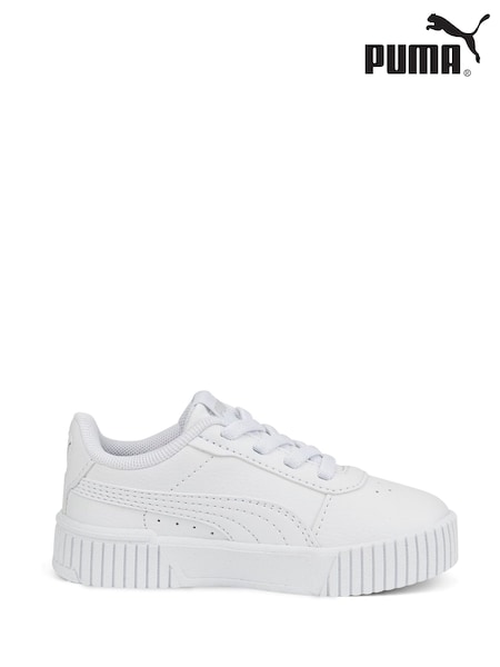 Hvit - Puma Carina 2.0 AC Baby Trainers (E28756) | kr457