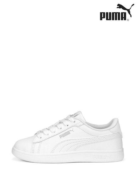 Alb ușoară - Puma Fete Smsah 3.0 Adidași cu sclipici L (E28788) | 158 LEI