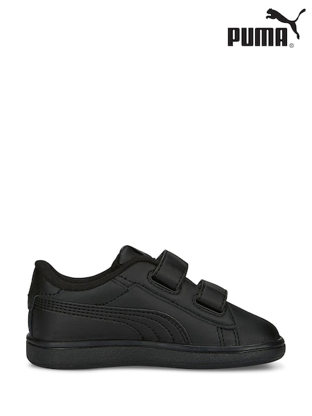 Chorcal Black - Puma Smash 3.0 Leather V Baby Unisex Sneakers (E28820) | ‏15 ر.ع.‏