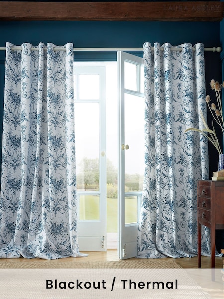 Laura Ashley Tuileries Blackout Eyelet Curtains (E28825) | €99 - €186