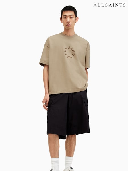 Allsaints Tierra Shortlsleeve Crew T-shirt (E28854) | ‏277‏₪