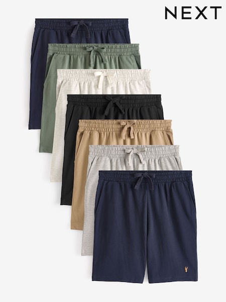 Musta/Navy Sininen/Grey Core - Lightweight Shorts 7 Pack (E29009) | €121