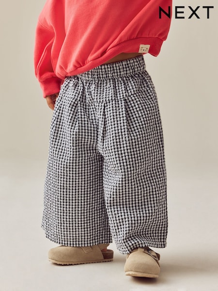שחור/לבן - Wide Leg Trousers (3mths-7yrs) (E29025) | ‏50‏₪ - ‏59‏₪