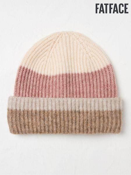 FatFace Natural Colourblock Beanie (E29070) | €15.50