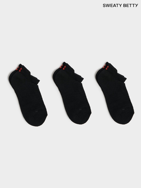 Musta - Sweaty Betty Workout Trainers Socks 3 Pack (E29111) | €32