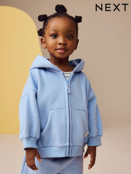 أزرق - Zip Through Hoodie (3mths-7yrs) (E29223) | ‏60 ر.س.‏ - ‏72 ر.س.‏